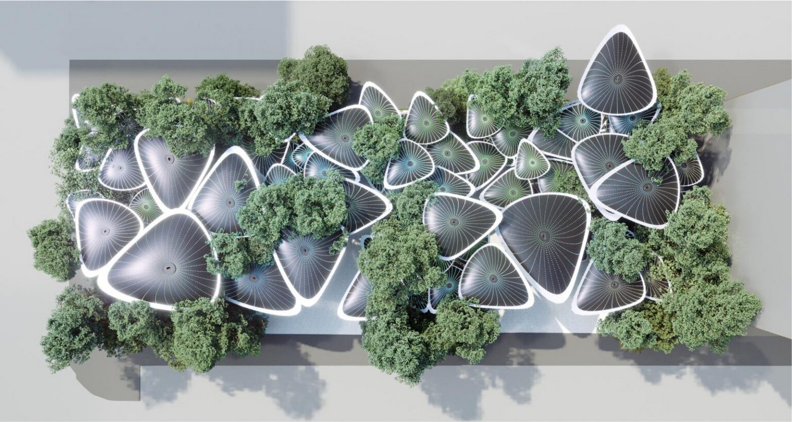 Cooling Stations for Abu Dhabi's Urban Heat Island designed by Mask Architects - Sheet4