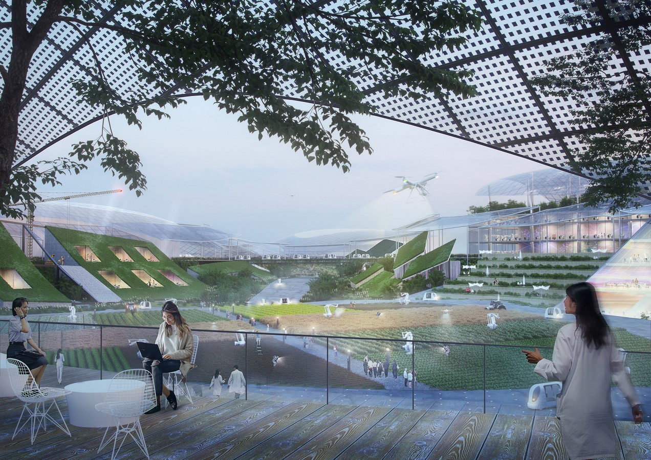 "Sky Valley", Chengdu Future Science and Technology City, in Southwest China unveiled by MVRDV - Sheet2